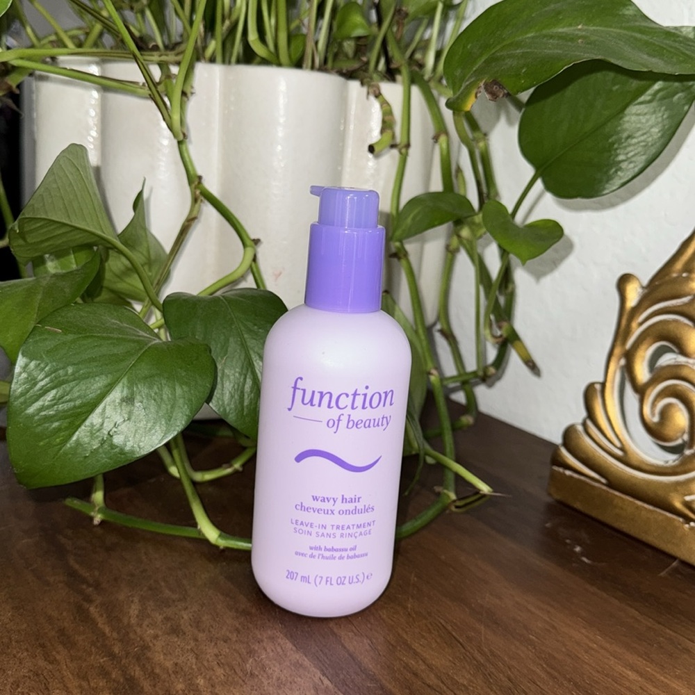 🍁Function of Beauty Wavy Hair Leave-In Treatment